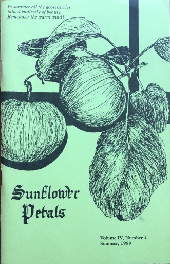 Sunflower Petals. Vol. IV, #4, Summer 1989