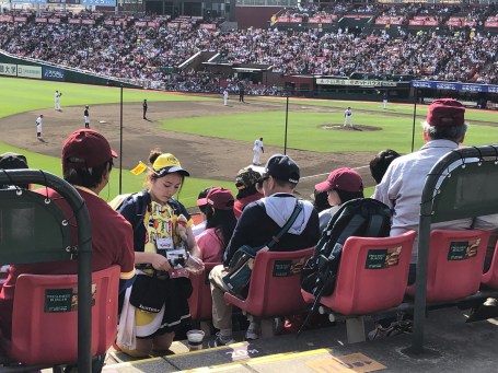 One of the Hardest Working People in the Stadium!