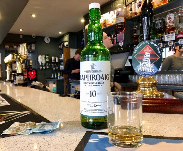 A Dram of Laphroaig Single Malt