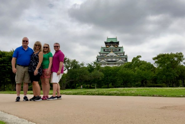 Grahams &amp; Vessars at Osaka-jo.