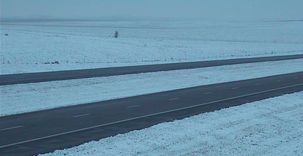 Winter Drive in Kansas